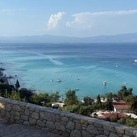 Vakantiehuis Evita , Penthouse, 53m2 ,athytos , Astonishing Sea View