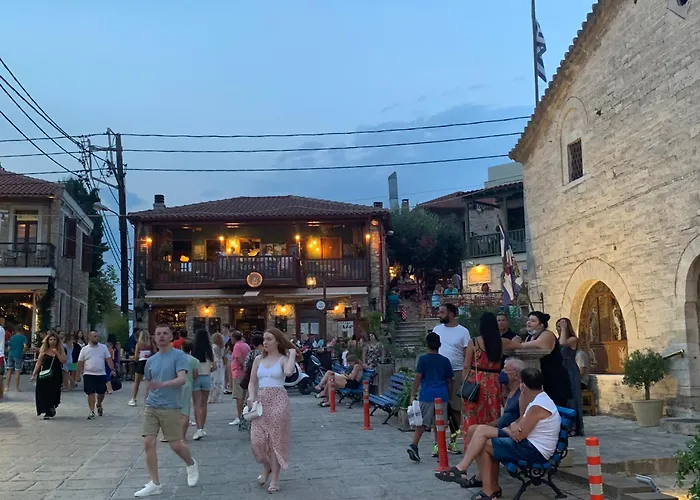 Evita , Penthouse, 53m2 ,athytos , Astonishing Sea View Casa de Férias Áfitos