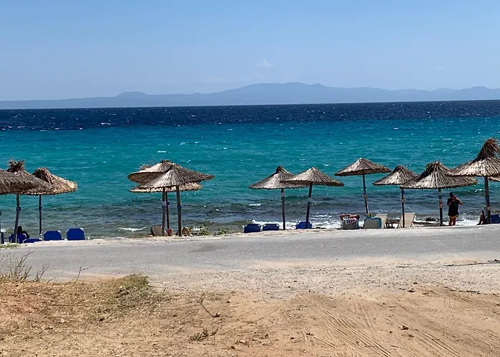 Evita , Penthouse, 53m2 ,athytos , Astonishing Sea View Casa de Férias