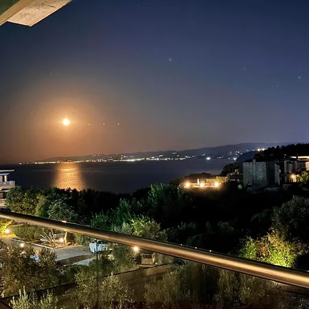 別荘 Evita , Penthouse, 53m2 ,athytos , Astonishing Sea View *