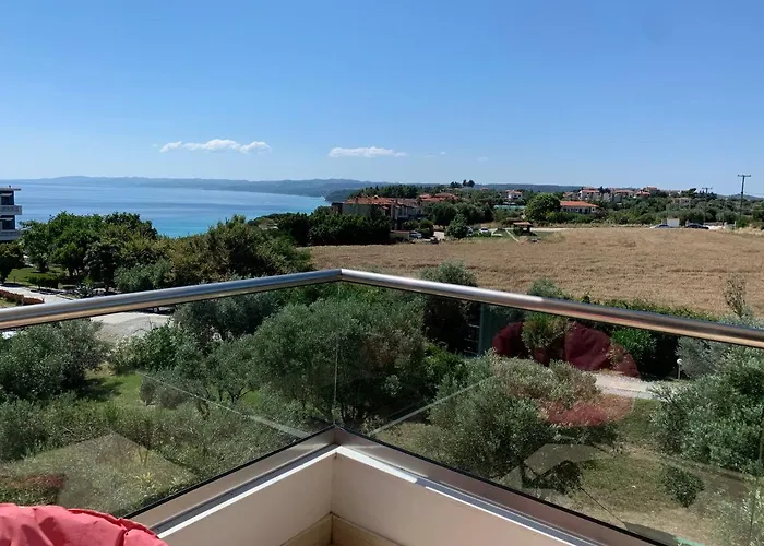 Evita , Penthouse, 53m2 ,athytos , Astonishing Sea View Vakantiehuis Afytos