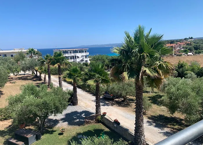 Vakantiehuis Evita , Penthouse, 53m2 ,athytos , Astonishing Sea View *