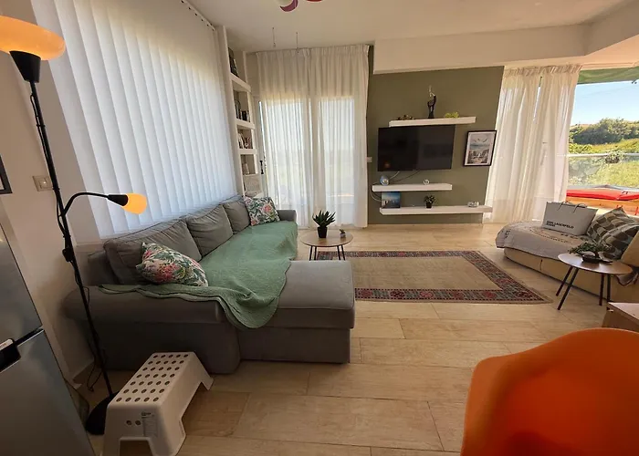 Evita , Penthouse, 53m2 ,athytos , Astonishing Sea View Vakantiehuis