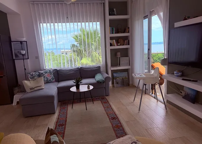 Evita , Penthouse, 53m2 ,athytos , Astonishing Sea View Vakantiehuis