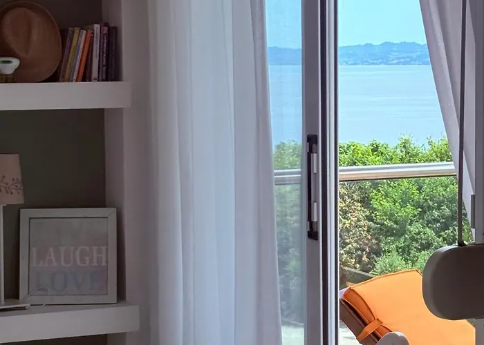 Evita , Penthouse, 53m2 ,athytos , Astonishing Sea View Vakantiehuis Afytos
