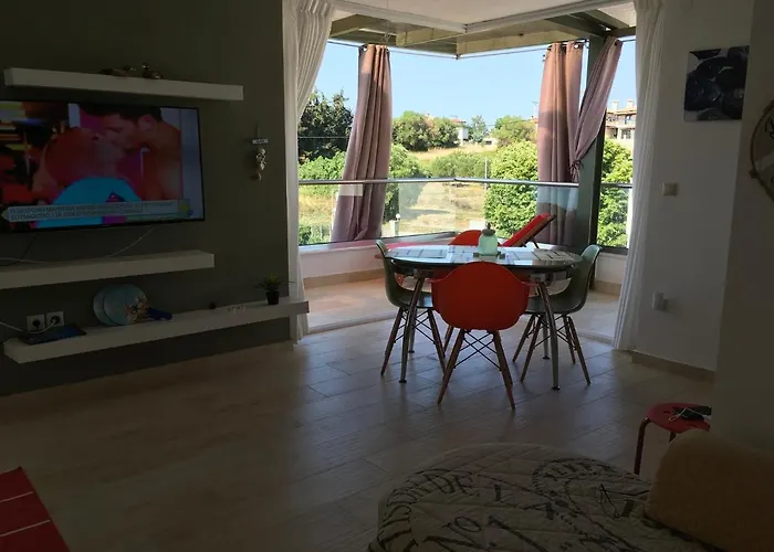 Evita , Penthouse, 53m2 ,athytos , Astonishing Sea View Prázdninový dům *