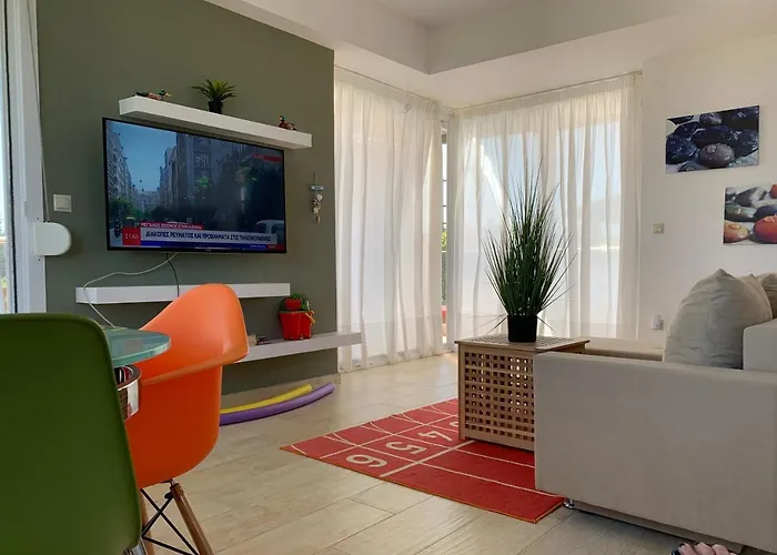 Evita , Penthouse, 53m2 ,athytos , Astonishing Sea View Prázdninový dům