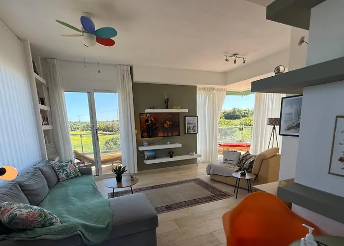 Evita , Penthouse, 53m2 ,athytos , Astonishing Sea View Prázdninový dům